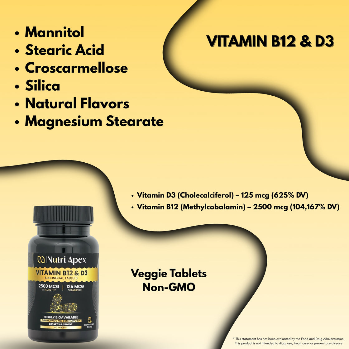 Vitamin D3 & B12