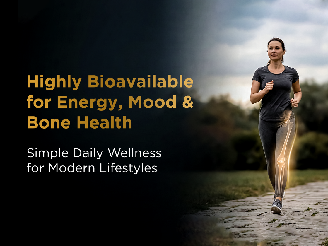 Vitamin B12 + D3 for vegetarians, plant-based eaters, and adults 40+