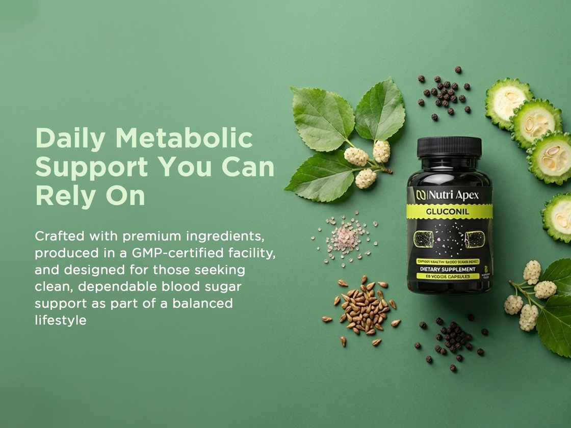 Nutri Apex Gluconil — a clean botanical alternative for metabolic wellness