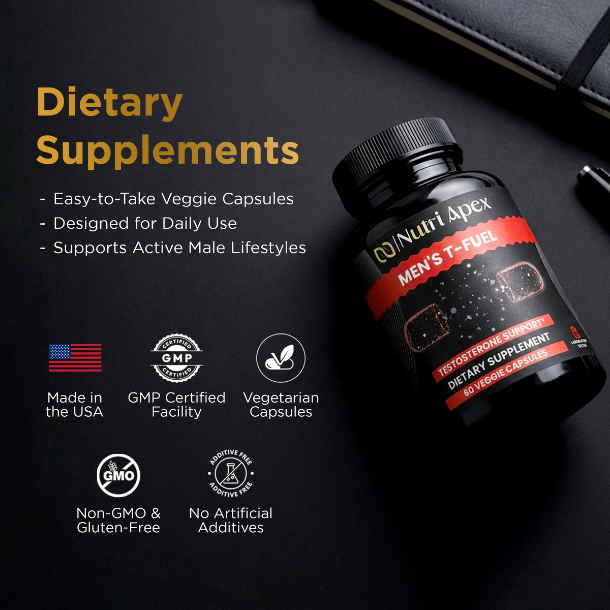T-Fuel supports gym recovery, lean muscle, and male performance