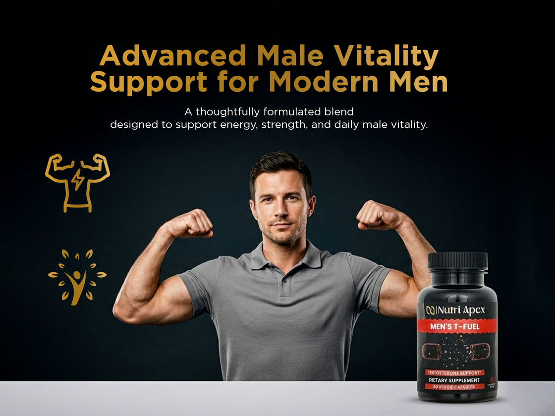 All-in-one men's testosterone support — no need to stack multiple bottles