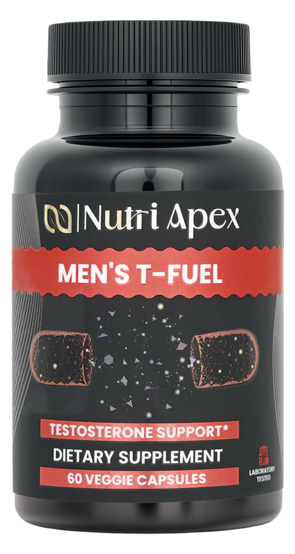 T-Fuel — Men's Testosterone Support with DHEA, Tribulus, Fenugreek & DIM for Energy, Strength & Vitality (60 Vegetarian Capsules)